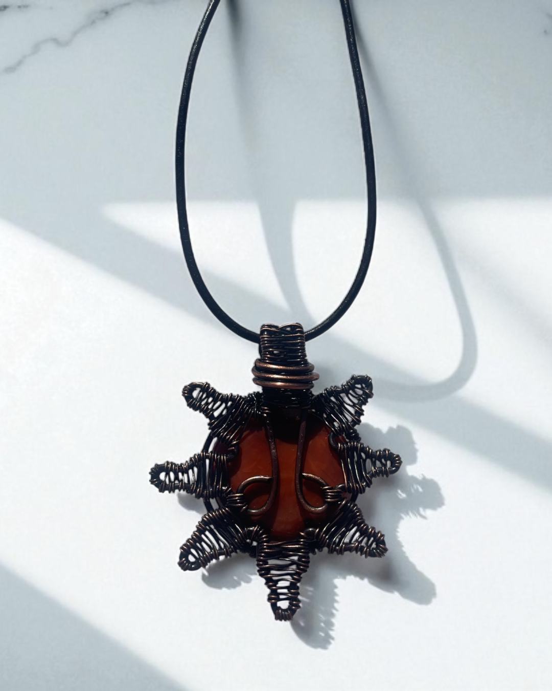 Sardonyx Sun Pendant | R.C. Designs