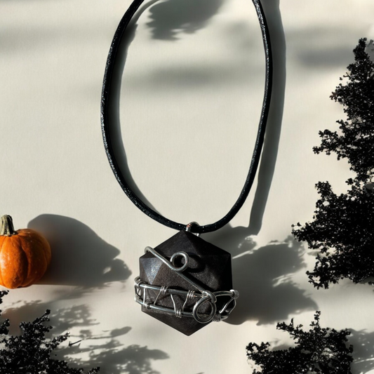 Black Sheen Obsidian Pendant | R.C. Designs