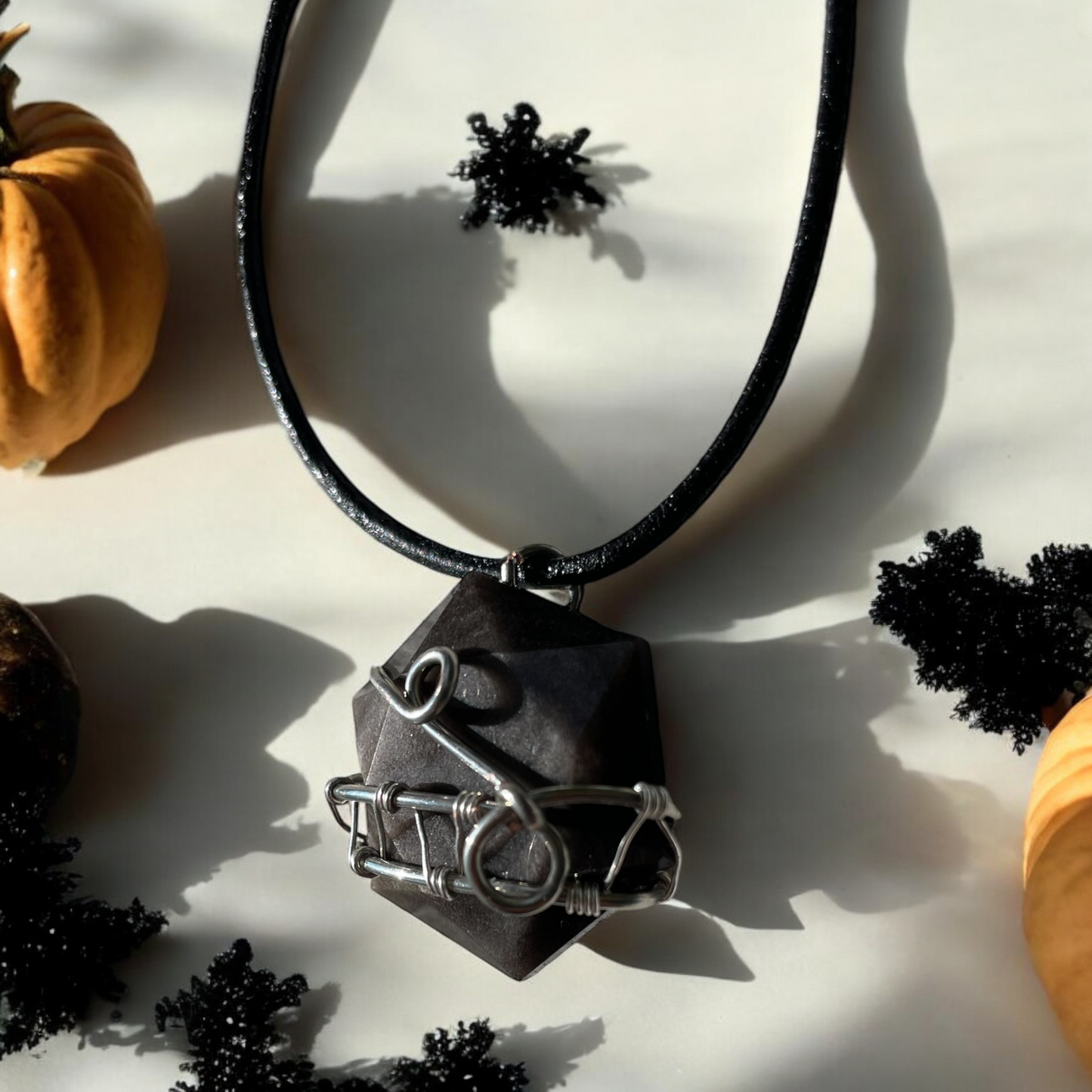 Black Sheen Obsidian Pendant | R.C. Designs