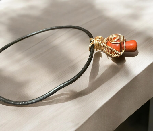 Red Jasper Mushroom | R.C. Designs