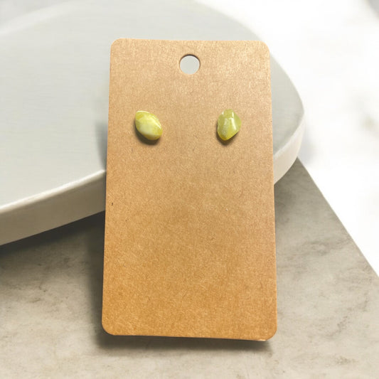 Noble Serpentine Crystal Chip Earrings | R.C. Designs